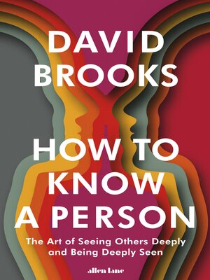 cover image of How to Know a Person